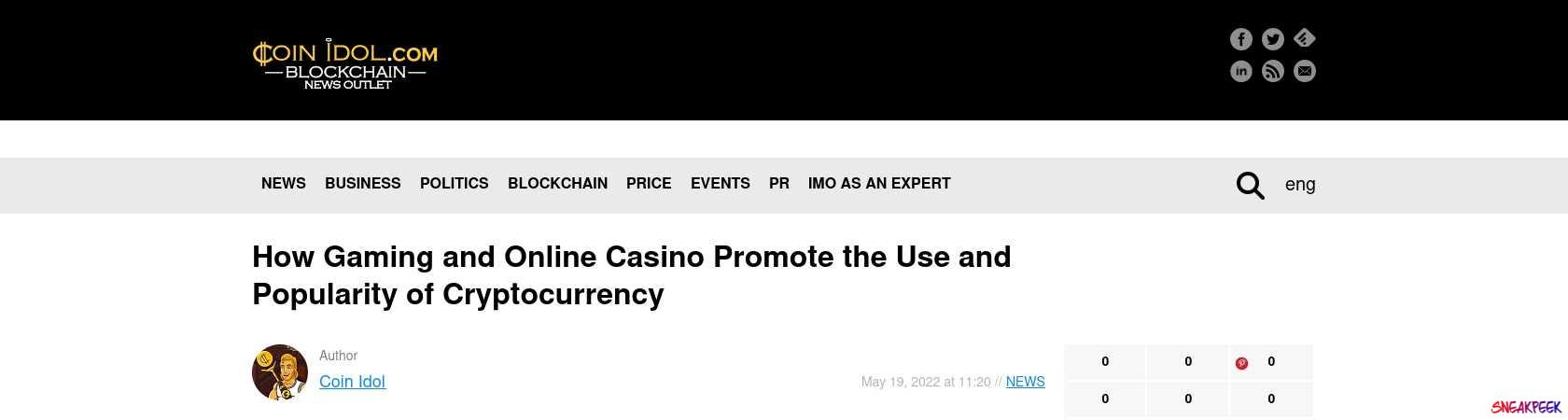 Read the full Article:  ⭲ How Gaming and Online Casino Promote the Use and Popularity  of Cryptocurrency