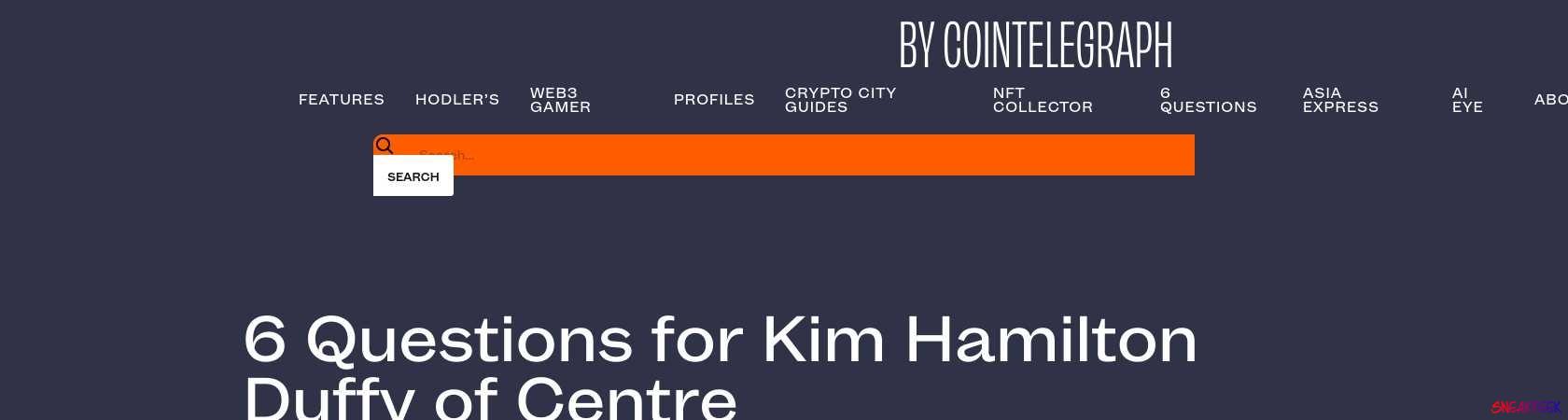 Read the full Article:  ⭲ 6 Questions for Kim Hamilton Duffy of Centre