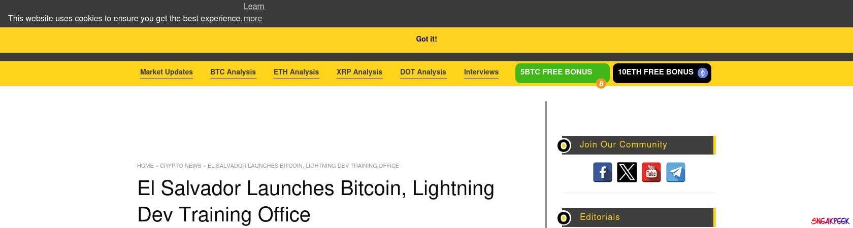 Read the full Article:  ⭲ El Salvador Launches Bitcoin, Lightning Dev Training Office