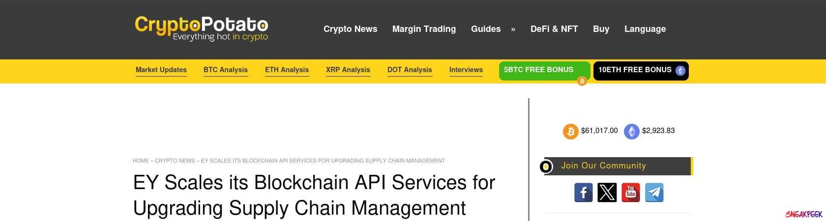 Read the full Article:  ⭲ EY Scales its Blockchain API Services for Upgrading Supply Chain Management