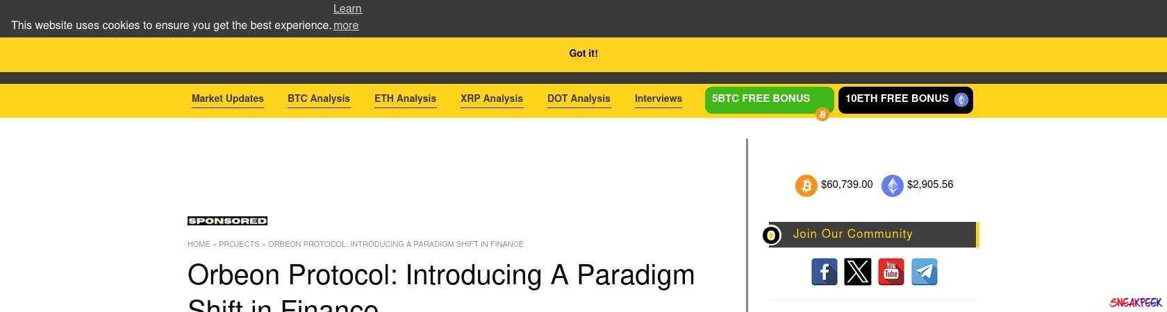 Read the full Article:  ⭲ Orbeon Protocol: Introducing A Paradigm Shift in Finance
