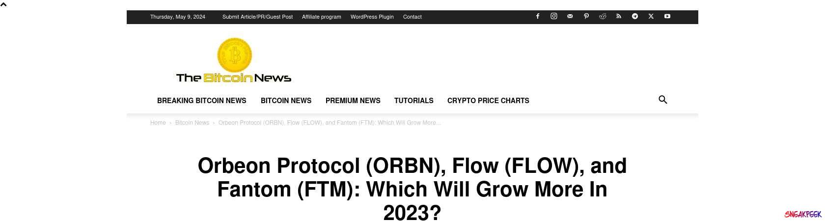 Read the full Article:  ⭲ Orbeon Protocol (ORBN), Flow (FLOW), and Fantom (FTM): Which Will Grow More In 2023?