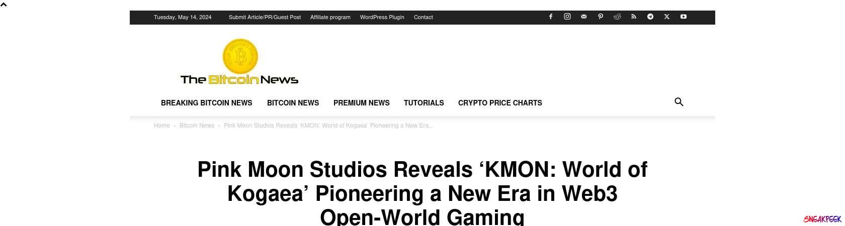 Read the full Article:  ⭲ Pink Moon Studios Reveals ‘KMON: World of Kogaea’ Pioneering a New Era in Web3 Open-World Gaming