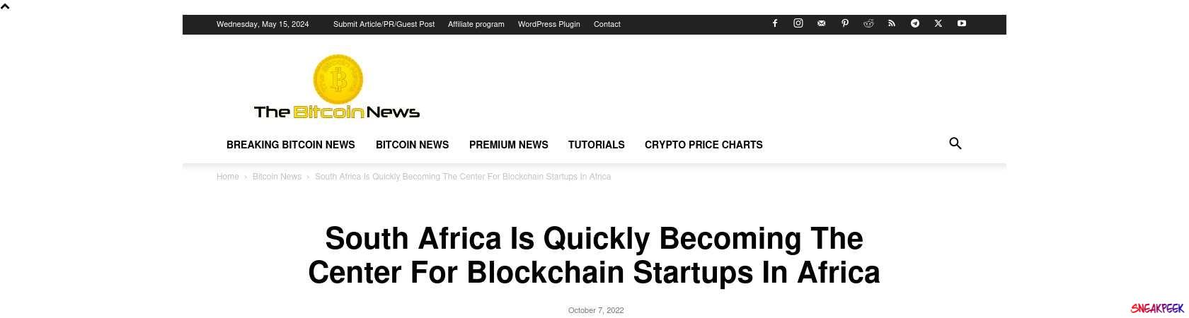Read the full Article:  ⭲ South Africa Is Quickly Becoming The Center For Blockchain Startups In Africa