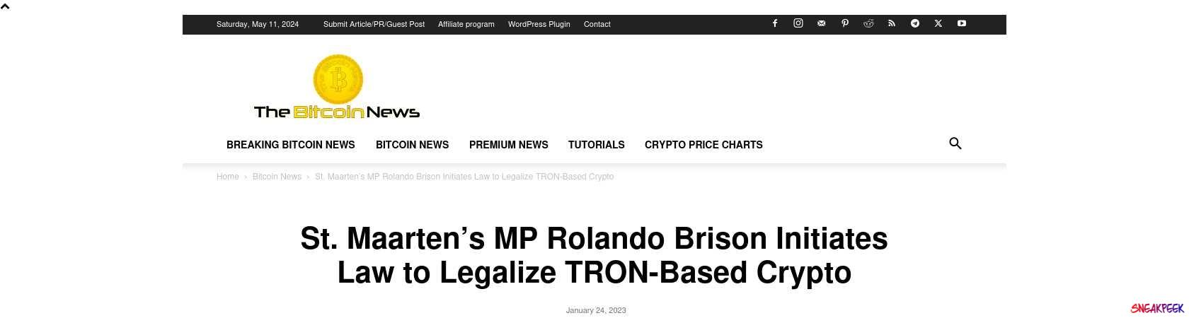 Read the full Article:  ⭲ St. Maarten’s MP Rolando Brison Initiates Law to Legalize TRON-Based Crypto