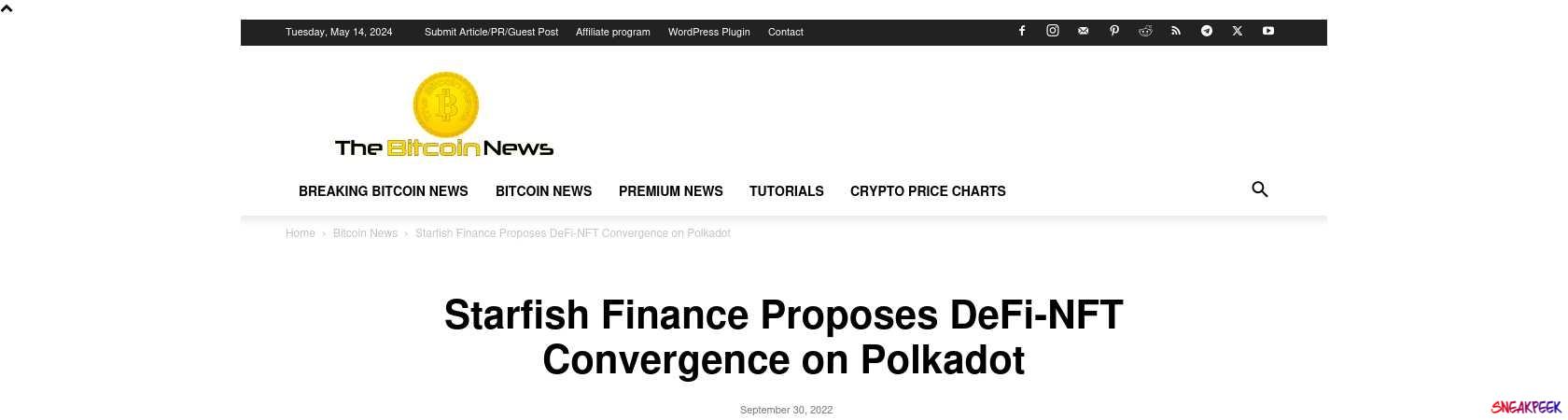Read the full Article:  ⭲ Starfish Finance Proposes DeFi-NFT Convergence on Polkadot