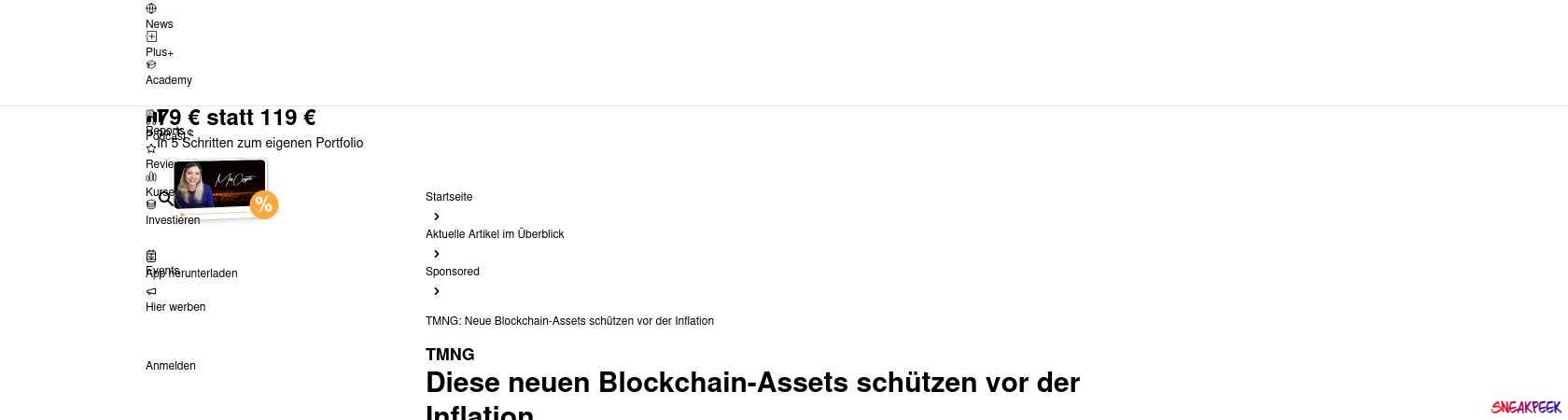 Read the full Article:  ⭲ TMNG: Neue Blockchain-Assets schützen vor der Inflation