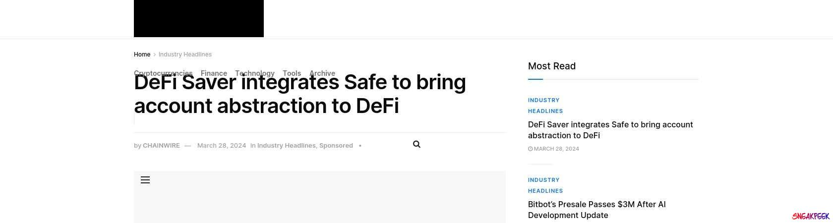 Read the full Article:  ⭲ DeFi Saver integrates Safe to bring account abstraction to DeFi