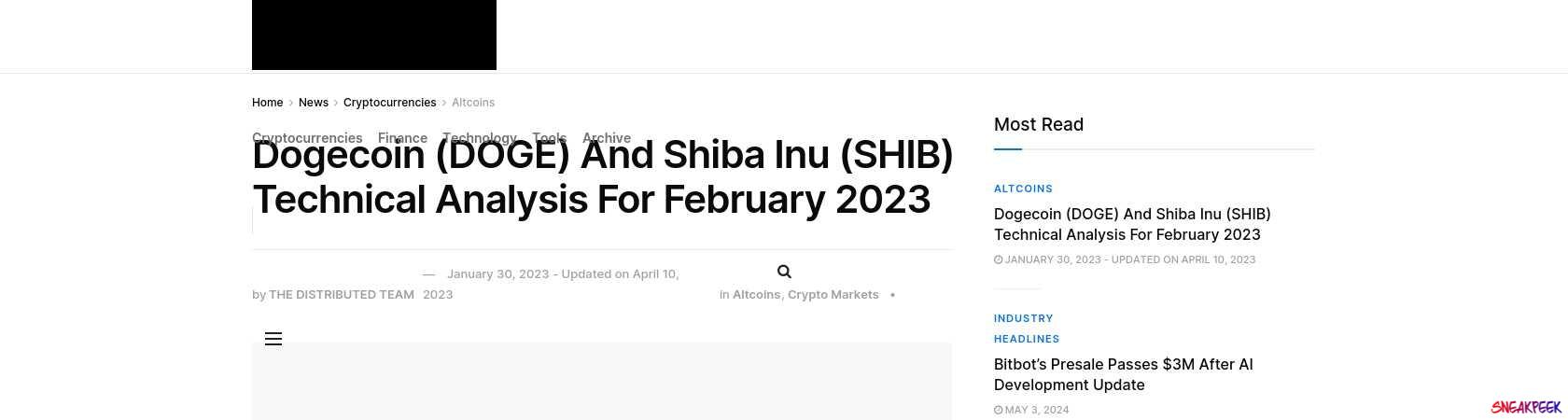Read the full Article:  ⭲ Dogecoin (DOGE) And Shiba Inu (SHIB) Technical Analysis For February 2023