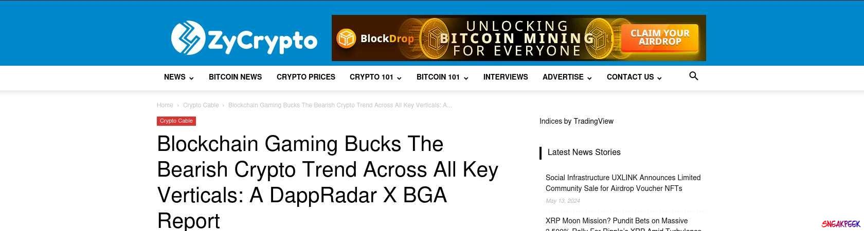 Read the full Article:  ⭲ Blockchain Gaming Bucks The Bearish Crypto Trend Across All Key Verticals: A DappRadar X BGA Report